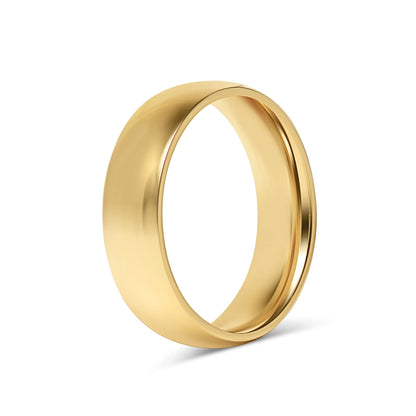 Gold Stainless Steel Ring