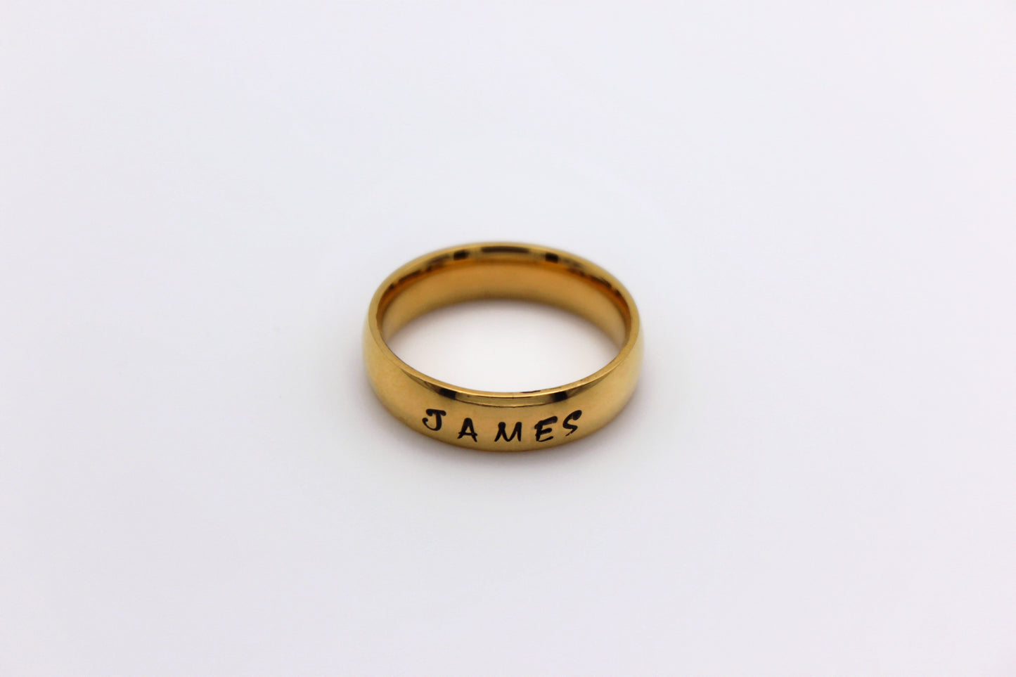 Gold Stainless Steel Ring