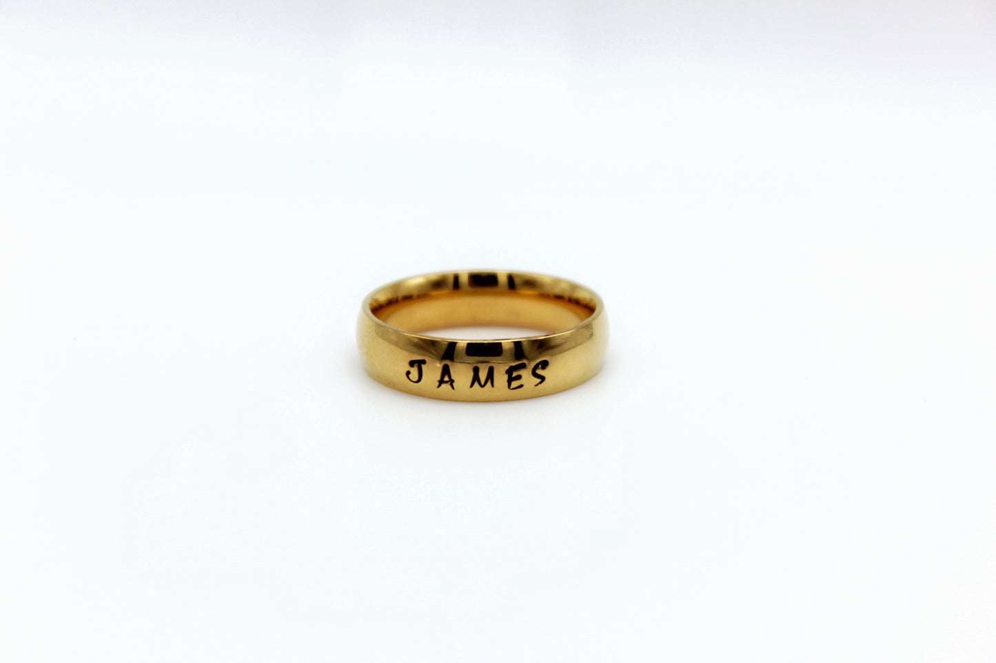 Gold Stainless Steel Ring