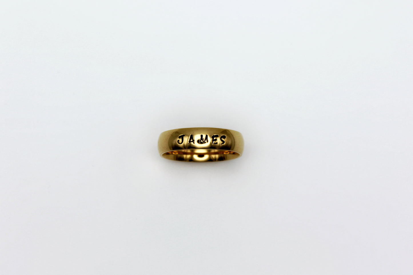 Gold Stainless Steel Ring