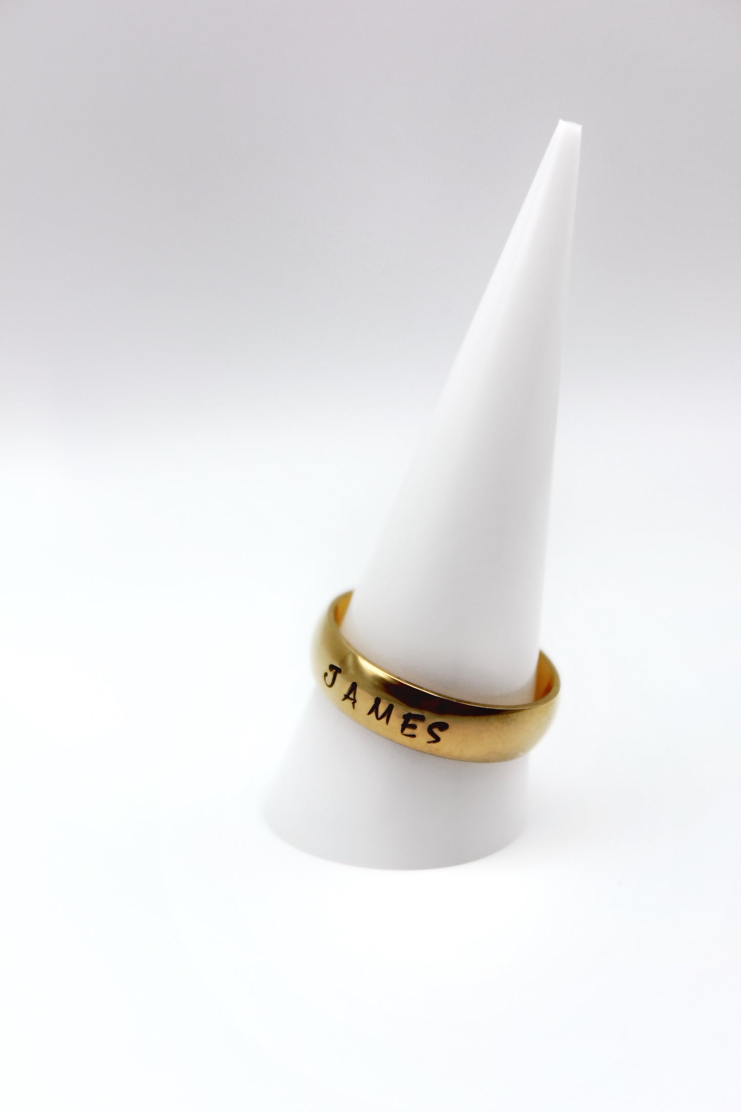 Gold Stainless Steel Ring